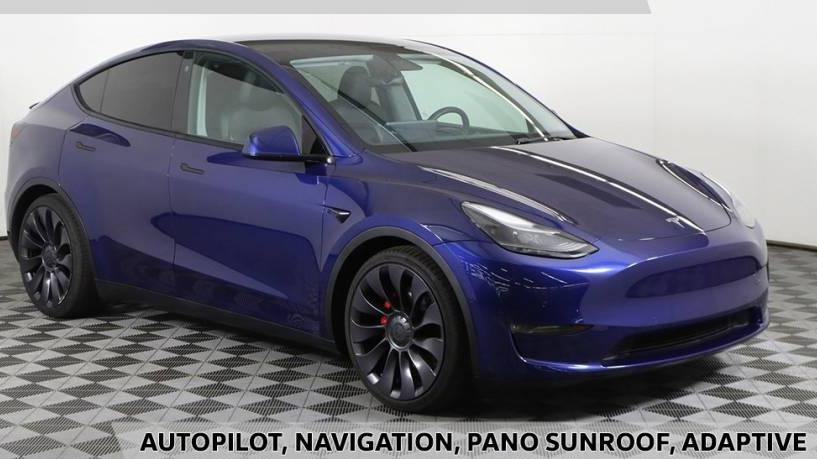 TESLA MODEL Y 2021 5YJYGDEF5MF230529 image